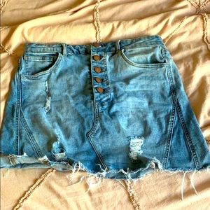 Forever 21 Denim Mini Skirt